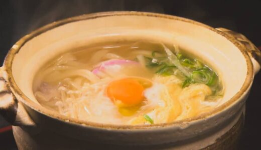 蒜山の天然水を使用！寒い日にぴったりのアツアツの鍋焼きうどん｜鳥取県倉吉市