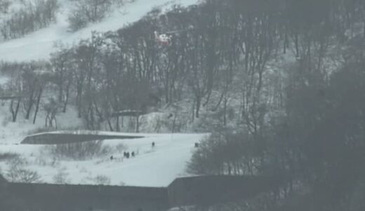 意識なく死亡確認　鳥取県大山で雪崩遭難　行方不明2人のうち1人発見