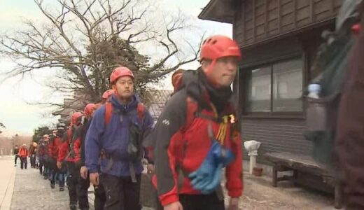 大山雪崩　２日目の「大規模捜索」天候悪化のため打ち切り　男性の発見に至らず（鳥取）