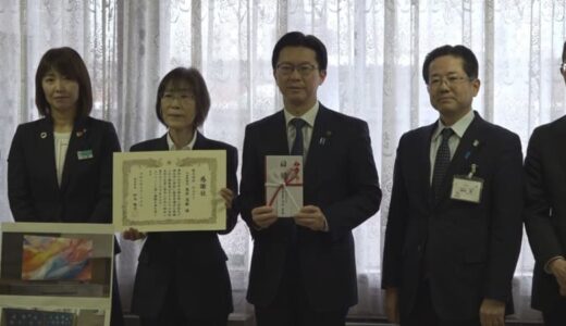 給食用の配膳台などを寄贈  大山どり　地元鳥取県米子市の小学校へ
