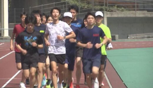 鳥取市　レジェンドたちが子どもたちに陸上競技の基本を指導　中国電力の陸上競技部