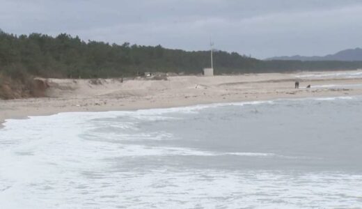 海岸に一部白骨化した遺体漂着…身元は島根県江津市の男性と判明　家族から行方不明者届けが出されていた【鳥取・米子市】