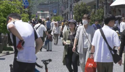 山陰地方は各地で今年の最高気温　行楽日和で観光地にぎわう