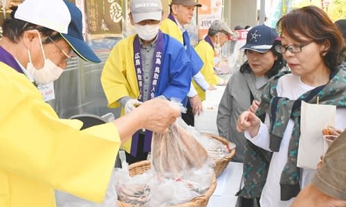 「フラワーフェス」でノドグロやスルメイカなど物産販売、日本酒飲み比べも　鳥取の魅力発信、県人会