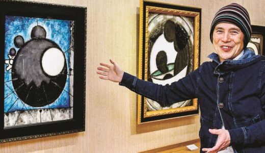 俳優・画家の国広富之さんが個展開催　鳥取県米子市　映画出演きっかけに島根、鳥取へ思い入れ