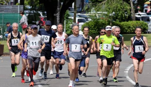 県ねんりんピックスポーツ交流大会　マラソン男子70歳以上3キロ　土谷（壱岐）V　19競技3100人　熱戦