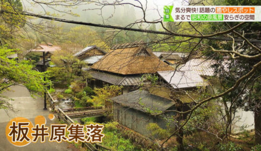 懐かしの風景広がる集落の古民家カフェで癒しの時間を！地元産にこだわる器と食材でランチ｜鳥取県智頭町