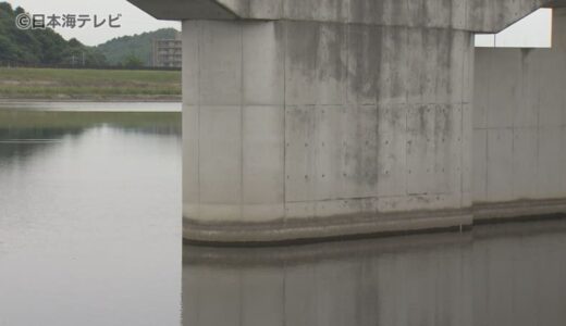 続く暑さによる深刻な水不足　鳥取県西部に流れる日野川の水量が減少　6月8日から続く取水制限を継続　鳥取県