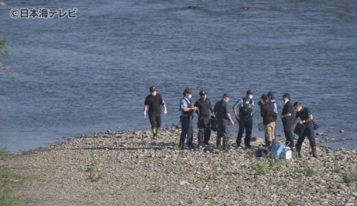 【速報】川でうつ伏せ状態で浮いている男性を救助　意識不明の重体　アユ釣りをしていたか　鳥取県鳥取市