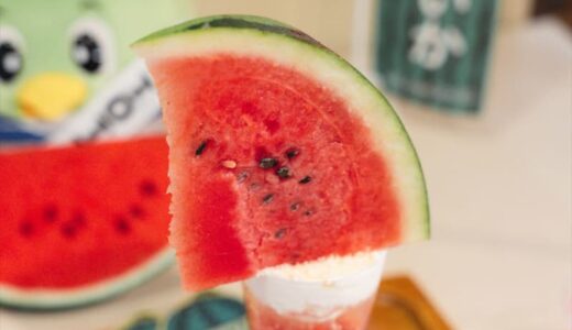 【鳥取県アンテナショップ】とんでもなく甘い！すいか“どーん”の限定パフェがすごかった