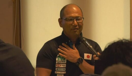「どんなに苦しい練習も乗り越えていきます」　パラリンピック出場　森卓也選手が講演