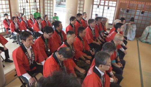 「新たな１ページを積み上げていく」　第５１回がいな祭　関係者が安全祈願