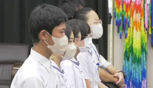 約１００人が黙とうを捧げる　大山口列車空襲から７９年目の慰霊祭