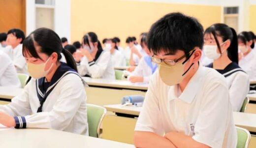 鳥取県高校入試統一模試　中3生633人腕試し　第1回　県内6会場で開催