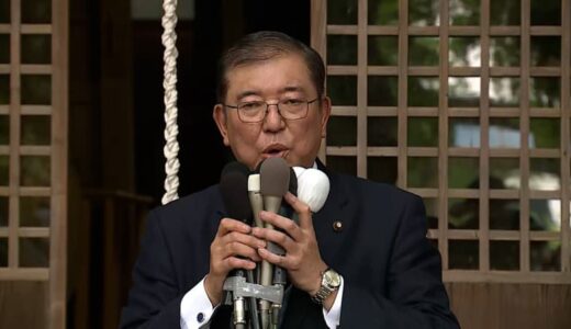 【速報】自民・石破氏「政治生活の集大成で最後の戦い」自民党総裁選出馬を正式に表明