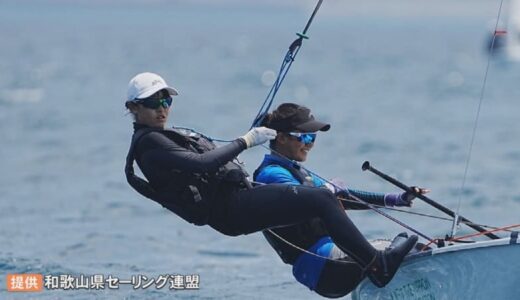 全国高校総体セーリング女子４２０級　境高校の森山・林ペアが優勝　「優勝のカギはコミュニケーション」