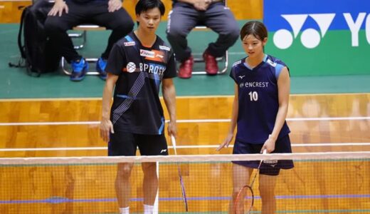 バド渡辺勇大＆18歳・田口真彩は4強敗退「負けるのって悔しい」　ペアは全日本総合まで継続→再度判断