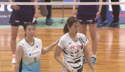 パリ五輪バドミントン銅「ワタガシ」解消後の東野有紗　櫻本絢子との新ペアで全日本社会人バドミントン選手権出場　決勝で敗れ初優勝逃す