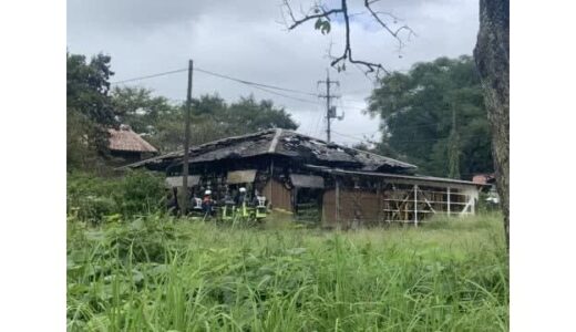 【続報】大山町の住宅火災で1人死亡…身元の確認急ぐ　木造平屋建て1棟が全焼（鳥取）