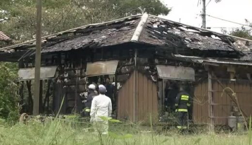 【続報】大山町の住宅火災で74歳女性と連絡取れず…焼け跡から性別不明の遺体発見（鳥取）