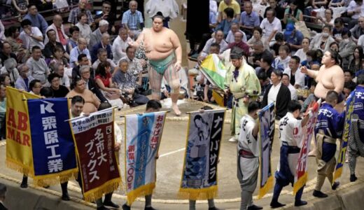 大相撲秋場所の懸賞数が過去最高