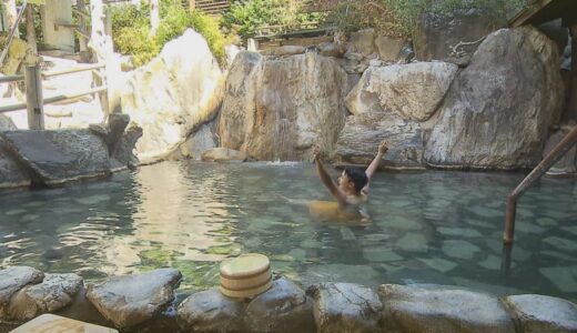 自家源泉かけ流しの露天風呂でリフレッシュ！日帰り入浴で湯めぐりもおすすめ｜鳥取県三朝町