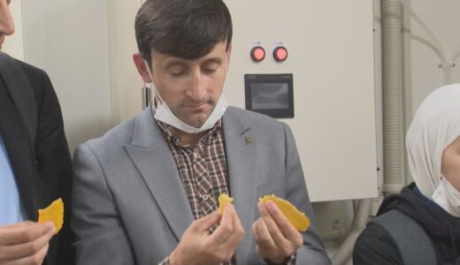 「新しいプロジェクトを立ち上げていければ」タジキスタンの研究者　日本のサツマイモ栽培技術を学ぶ