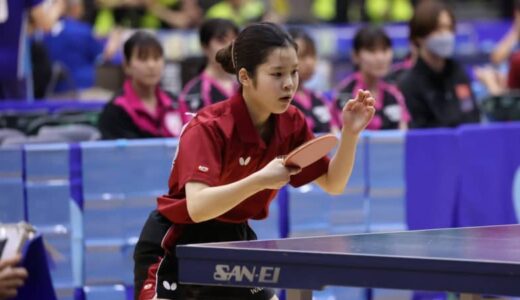 早稲田大・宮脇心和子、芦屋大・森田真綾が女子シングルス本戦出場権を獲得＜全日本卓球2025・鳥取県予選＞