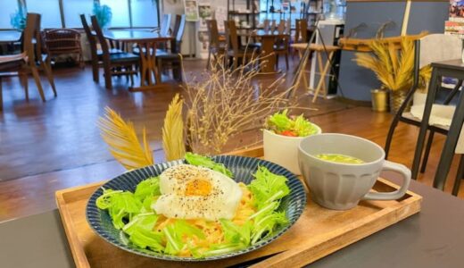山間にあるドライフラワーに囲まれた癒しカフェ。手作りソースたっぷりのピリ辛明太パスタが絶品｜鳥取県江府町