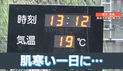 【ヒンヤリ】「真夏日」並み暑さから一転…気温乱高下に困惑 季節外れの桜が咲き紅葉に異変も？