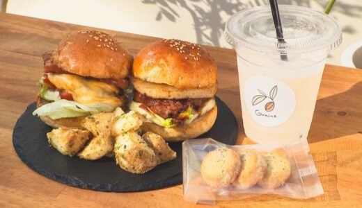 【新店】住宅街に佇む人気ハンバーガー店。小さなバーガーを２種選べるバーガーセットに大満足！｜鳥取県北栄町