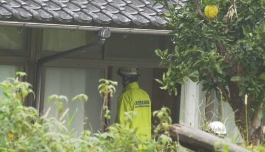 空き家で天井の一部焼ける　男性1人搬送　鳥取県は全域に雷注意報