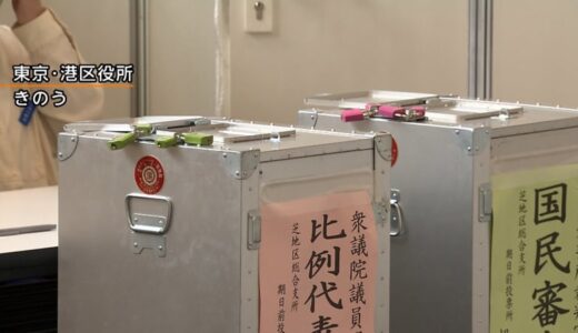 期日前投票 25日までに1643万2901人　前回比20万人減　衆院選きょう投開票