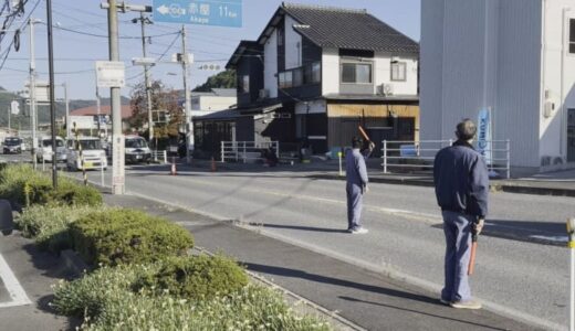 鳥取県南部町で人と車の接触事故　90代とみられる女性が側頭部から出血　　ドクターヘリで搬送