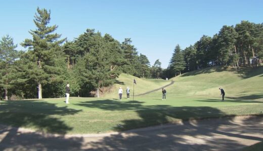 全山陰ゴルフ選手権　一般の部優勝は米原海斗選手