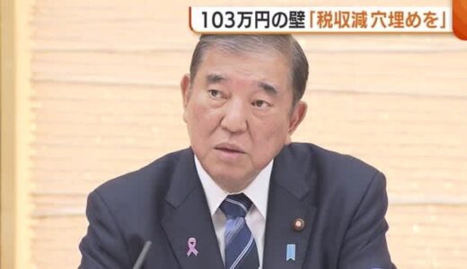 【103万円の壁】「税収減の穴埋めを」知事会に“補填”求められた首相「しわ寄せ受けることはまずい…丁寧な議論を」
