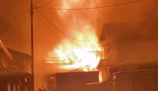 米子市中心街で６棟全焼　焼け跡から１人の遺体　住人の高齢女性の安否不明（鳥取）