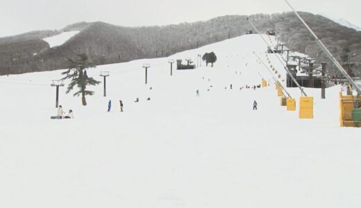 雪不足・人手不足などでスキー場利用者激減　閉業・休業広がる　国立公園大山「中の原エリア」は町が来年度以降の指定管理者を公募する方針