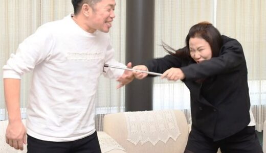 吉本新喜劇・島田珠代さん、副市長の前で「乳首ドリル」「パンティーテックス」披露　8日に出雲公演、市役所でPR「力の限り舞台を駆け回る」