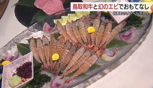 鳥取和牛と幻のエビの特別メニュー提供へ…伯耆町の高級リゾートホテルの魅力を国内外にPR（鳥取）