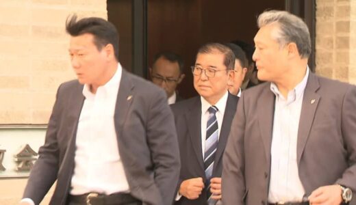 石破首相がクリスマス礼拝に　東京都内のキリスト教会　就任後初の礼拝参加