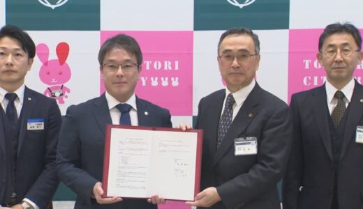 ドローンでドリンク運搬の熱中症対策も　健康づくりや災害時物資提供など…市と大塚製薬が連携協定結
