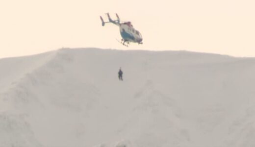 大山で遭難の男性を救助　意識不明で病院搬送　頂上付近で滑落し身動き取れず　鳥取県