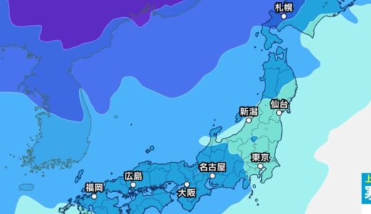 【今日と明日の天気予報・全都道府県】7日から8日にかけ北日本から西日本の日本海側を中心に大雪か【雨と雪の最新シミュレーション】
