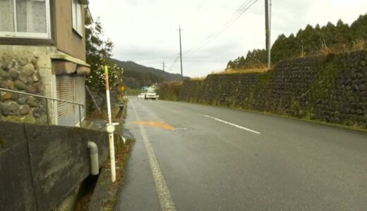 道路を横断中の男性(58)が車にはねられ死亡　事故現場付近に横断歩道や街灯無し