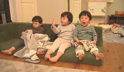 不妊治療を経て待望の妊娠…3卵性「三つ子」育児に密着　「3つ胎盤があったからその度に出血…死ぬかも」　リスク乗り越えまもなく3歳に