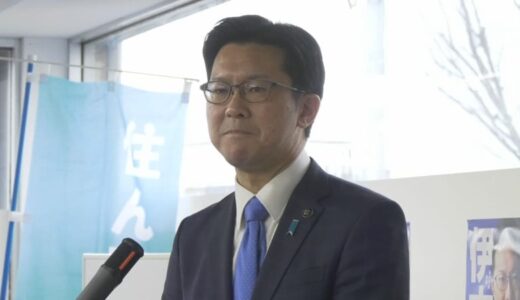 ４月２０日投開票　米子市長選へ向け伊木市長が事務所開き
