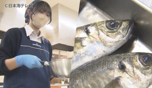 高校生による地元で獲れた新鮮な「マアジ」を使った調理実習　特産の水産物に関心を高め、よりおいしく食べる方法を学ぶ　鳥取県境港市