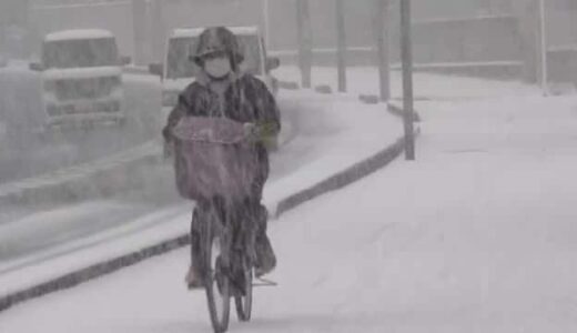 今シーズン一番の強い寒気　気象台は岡山県北に大雪警報発表し不要不急の外出控えるよう呼びかけ【岡山】