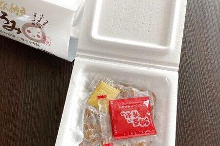 岡山のひるぜん納豆まろみは懐かしい味でした